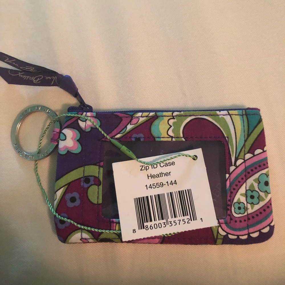 Vera Bradley zip id case